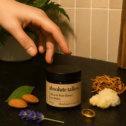 Tallow Raw Honey Face Balm